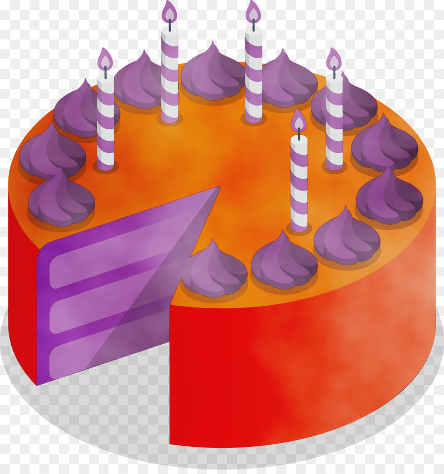 Pastel De Cumpleaños，Decoración De La Torta PNG