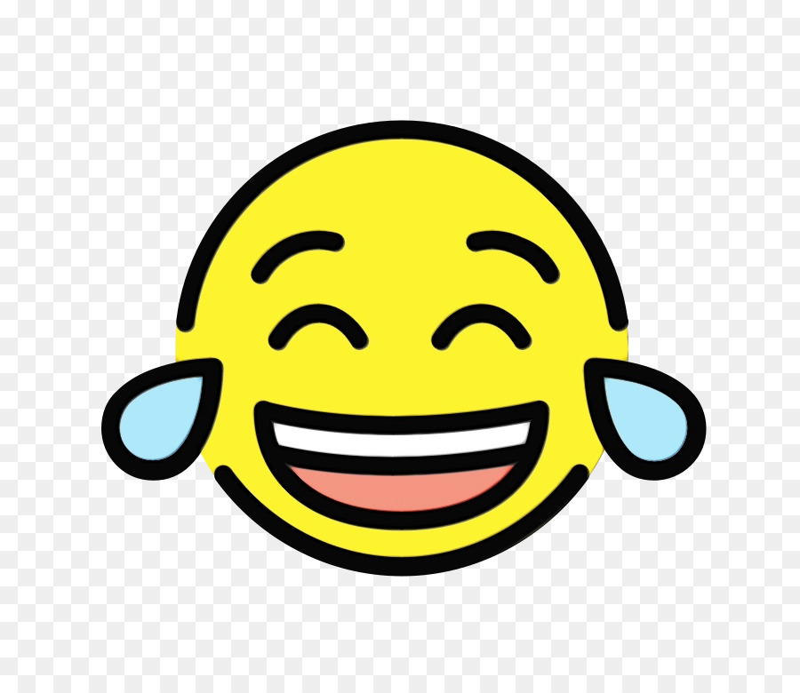 Emoji，Cara Con Lágrimas De Alegría Emoji PNG