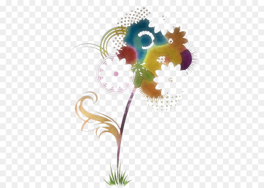 Diseño Floral，Tallo De La Planta PNG