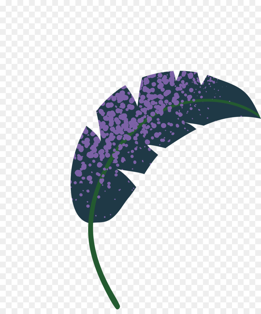 Hoja，Morado PNG