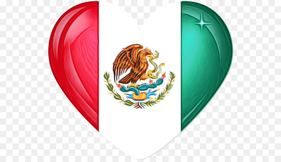 Corazón De La Bandera Mexicana，México PNG