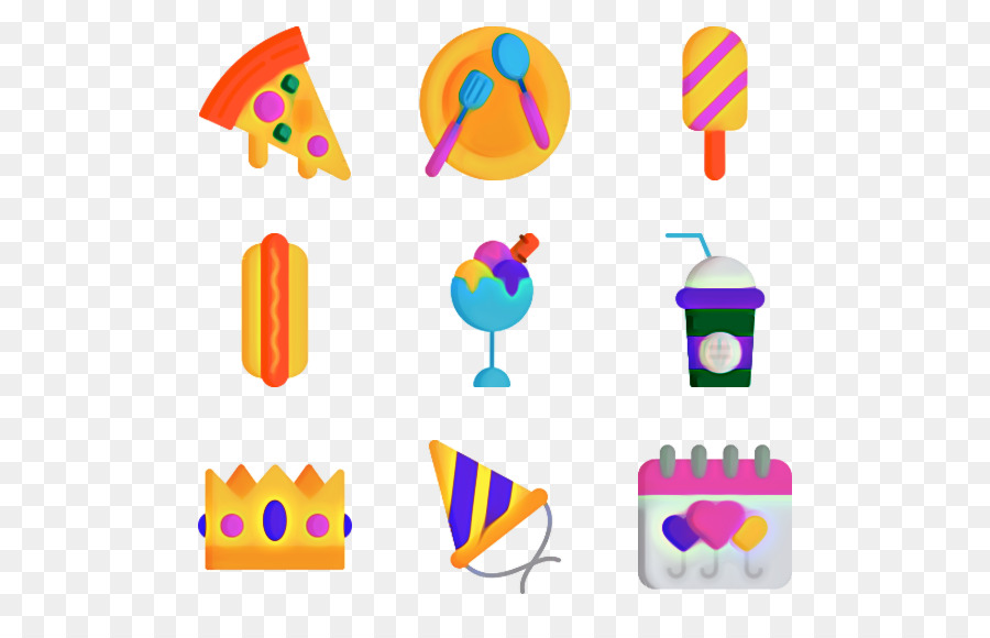 Iconos De Fiesta，Celebración PNG