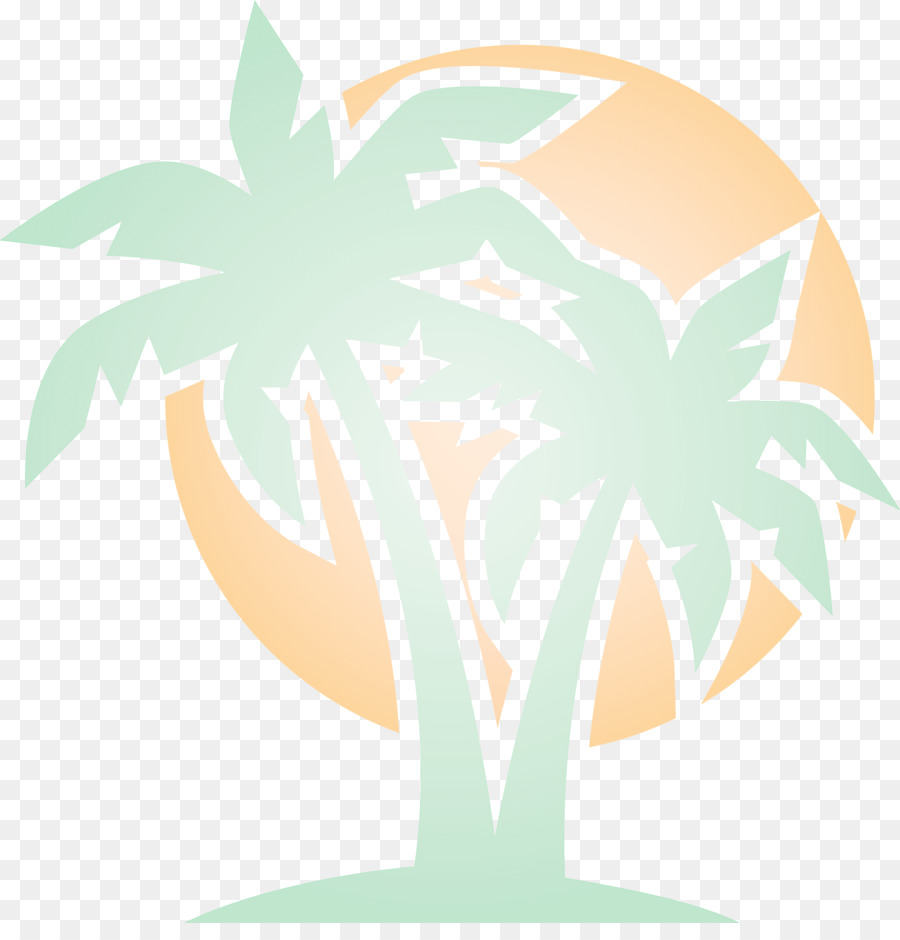 Palmera，Sol PNG