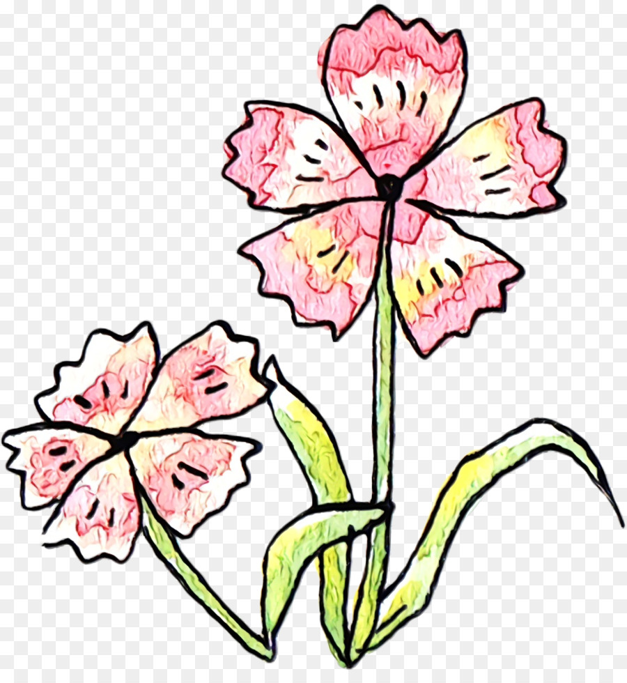 Diseño Floral，Tallo De La Planta PNG