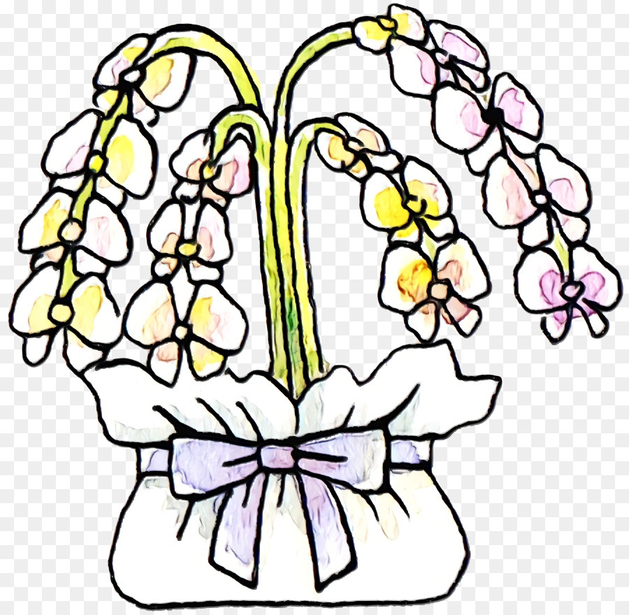 Diseño Floral，Tallo De La Planta PNG