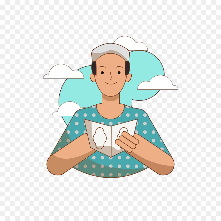 Hombre Leyendo，Libro PNG