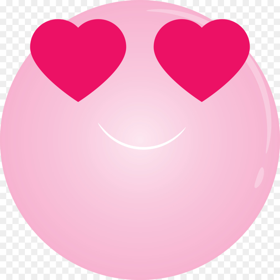 Sonriente，M Pink PNG