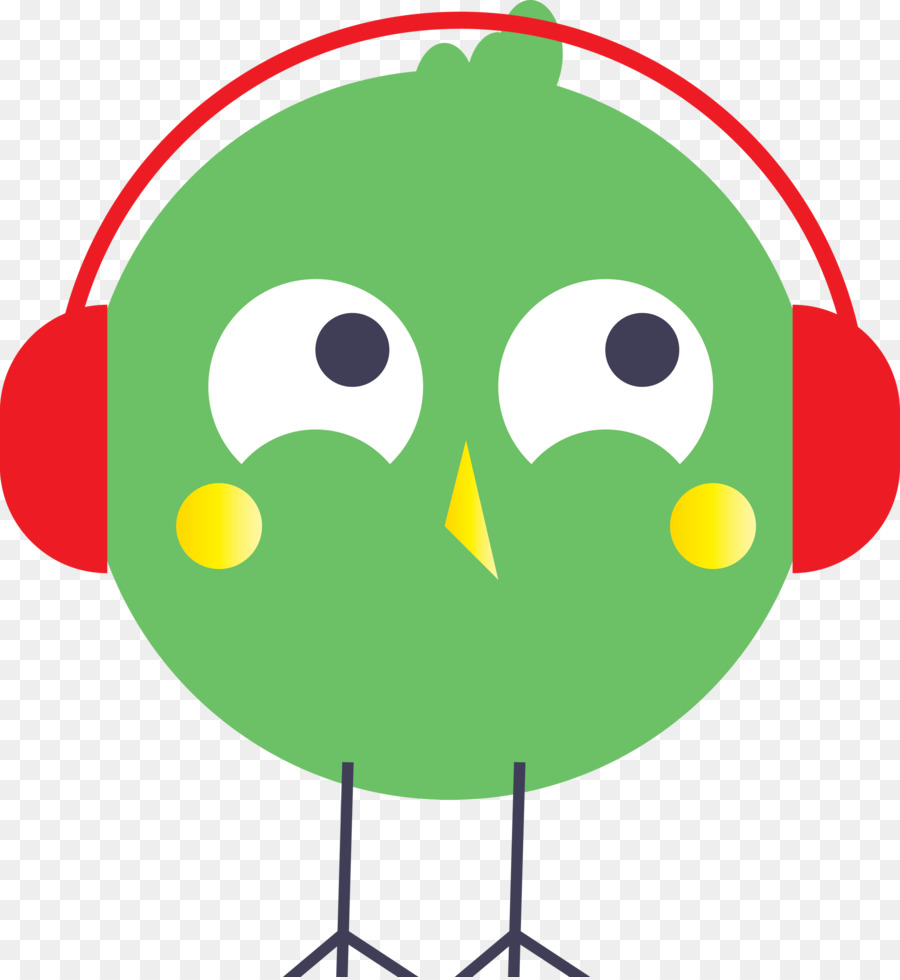 Pájaro Verde，Auriculares PNG