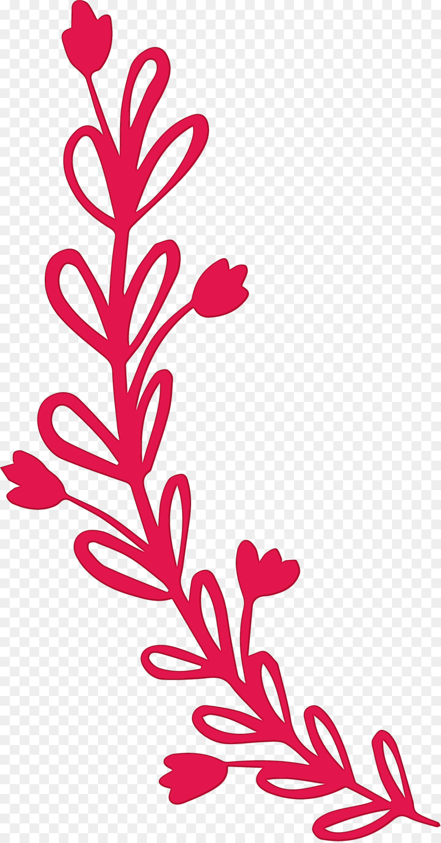 Diseño Floral，Tallo De La Planta PNG