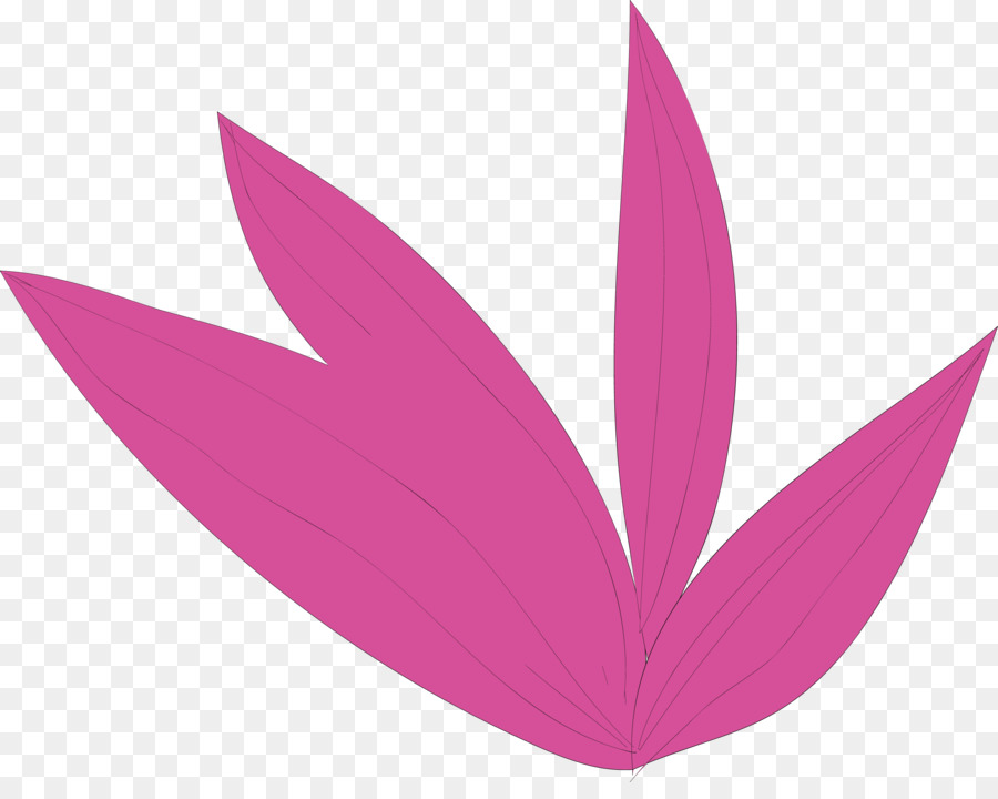 Hoja，M Pink PNG