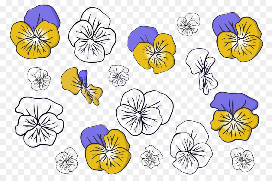 Diseño Floral，Dibujo PNG