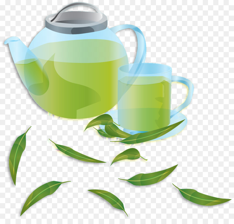 Tetera Y Taza，Té PNG