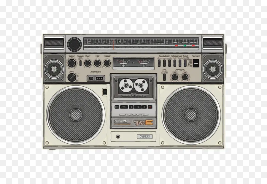 Boombox，Sonido Estereofónico PNG