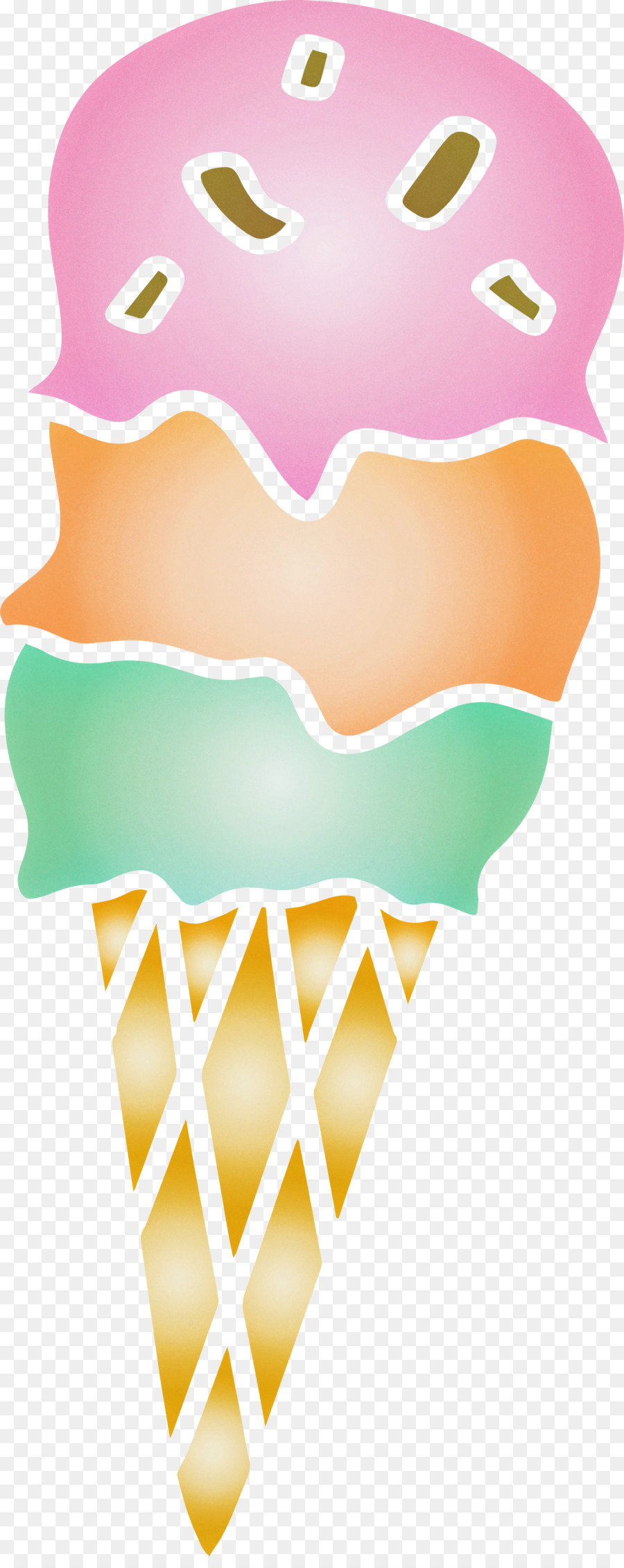 Helado，Cono PNG