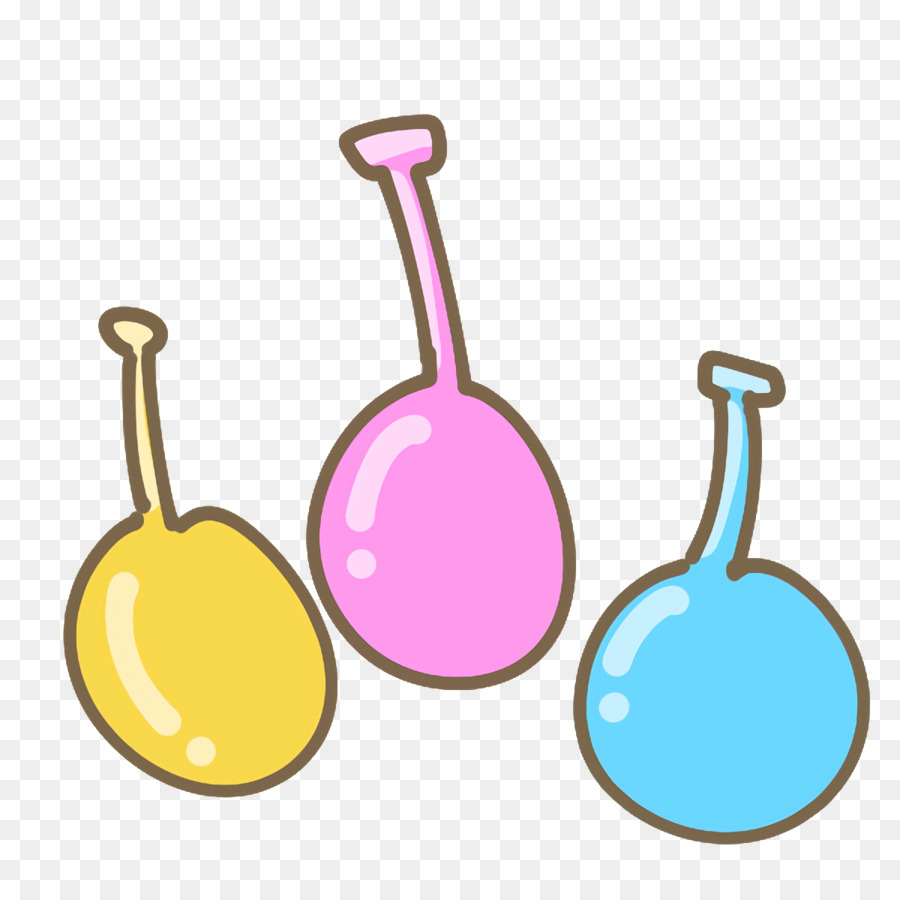 Globos，Amarillo PNG