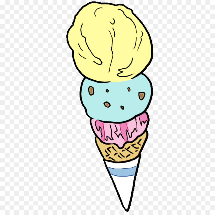 Cono De Helado，Línea PNG