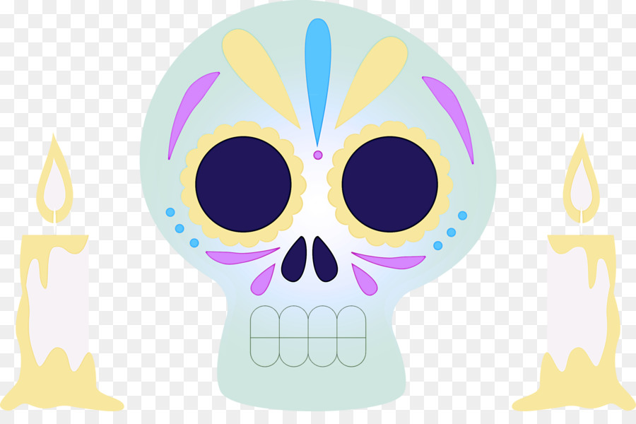 Calavera Verde，Vistoso PNG