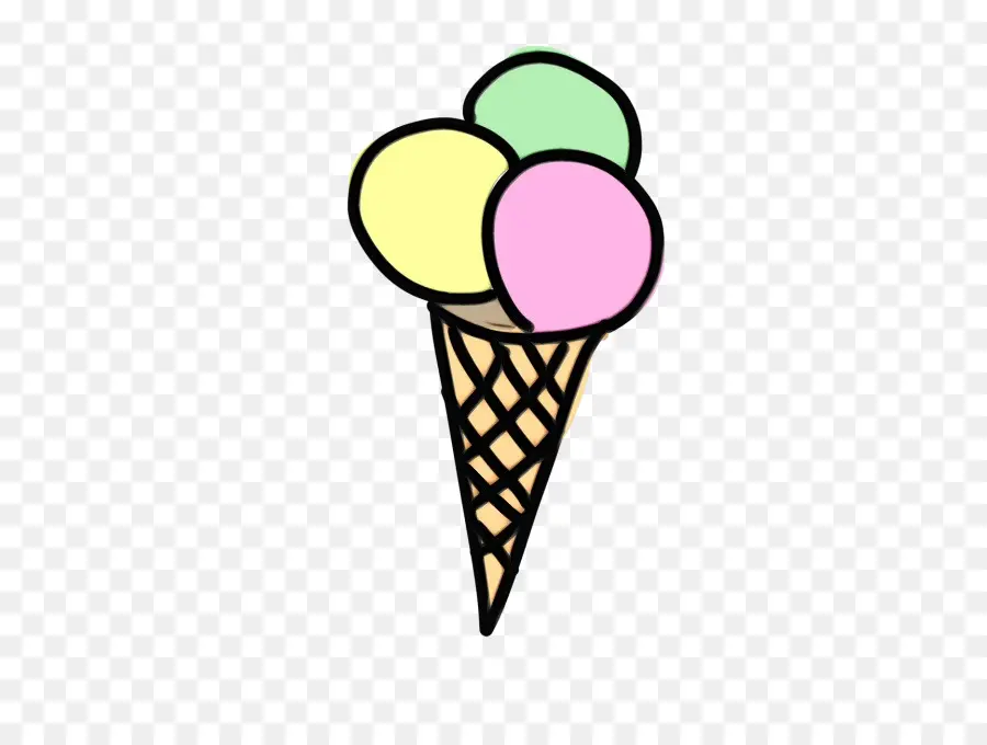 Cono De Helado，Helado PNG