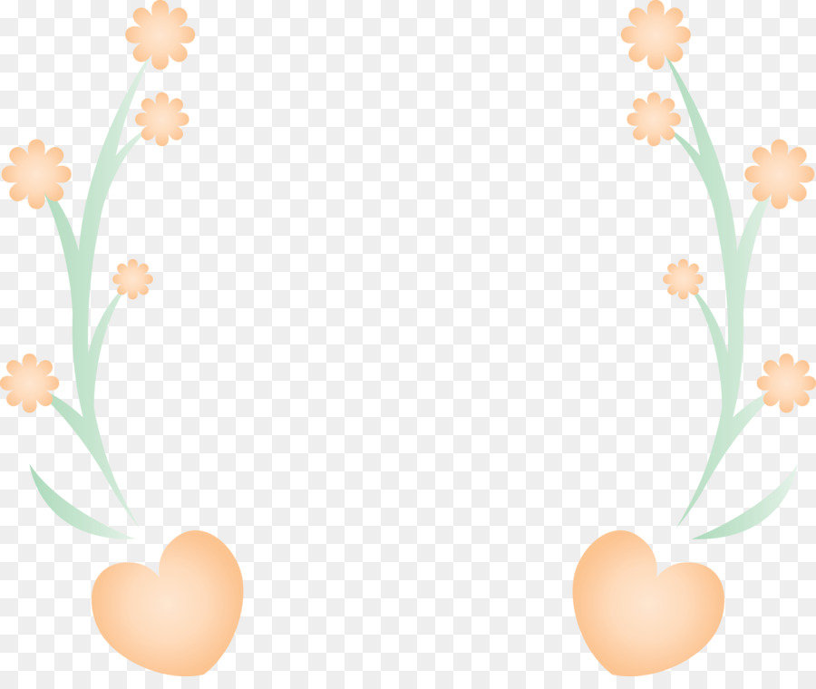 Diseño Floral，Orange Sa PNG