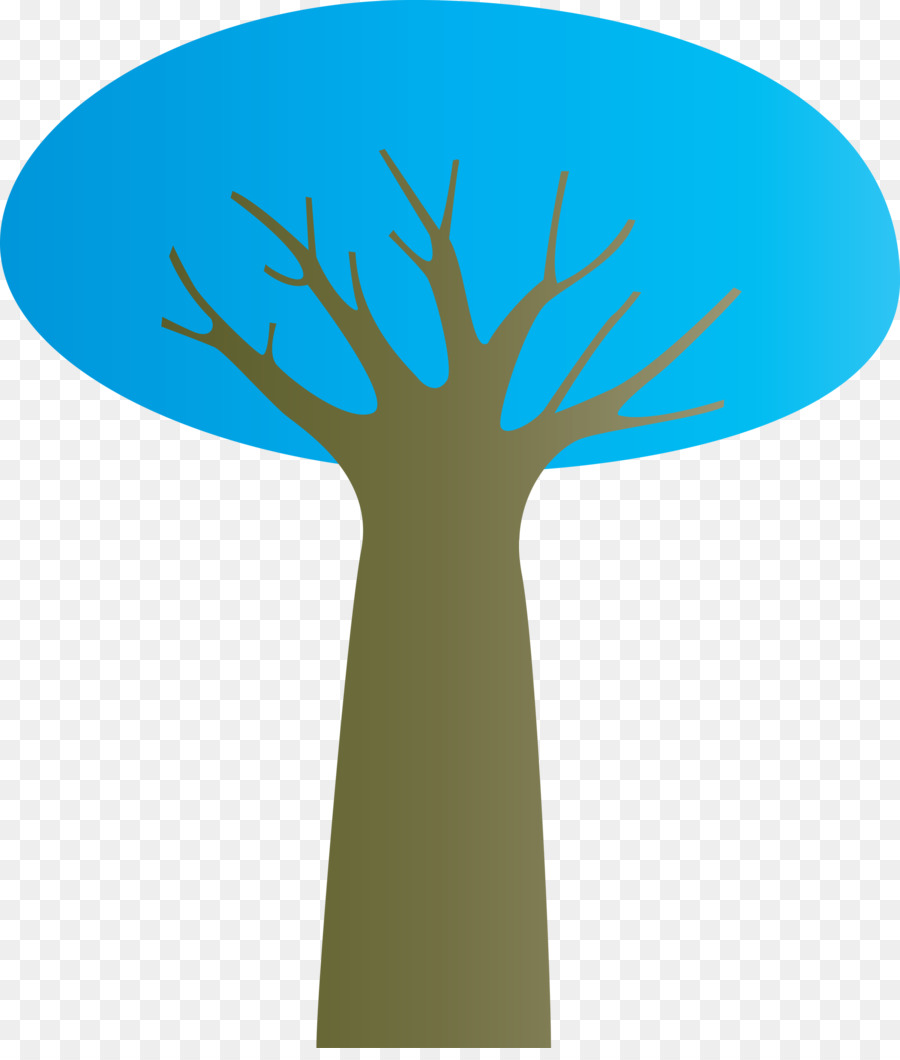 árbol Azul，árbol PNG