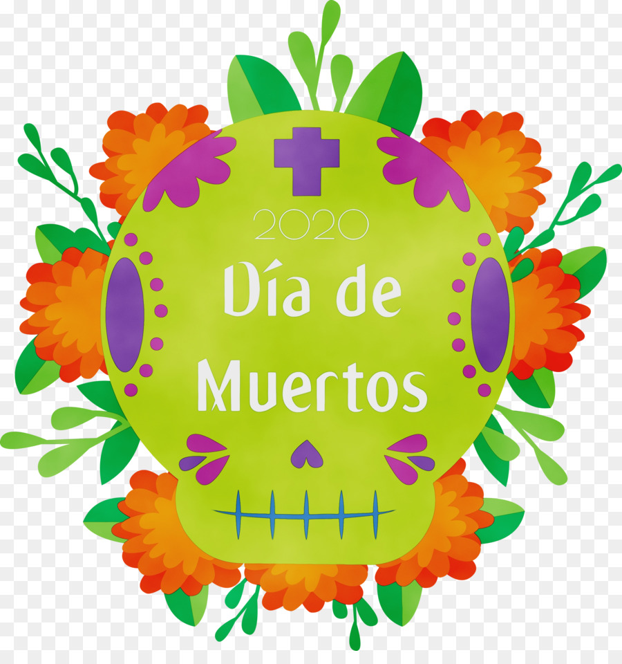 Día De Los Muertos，Flor PNG