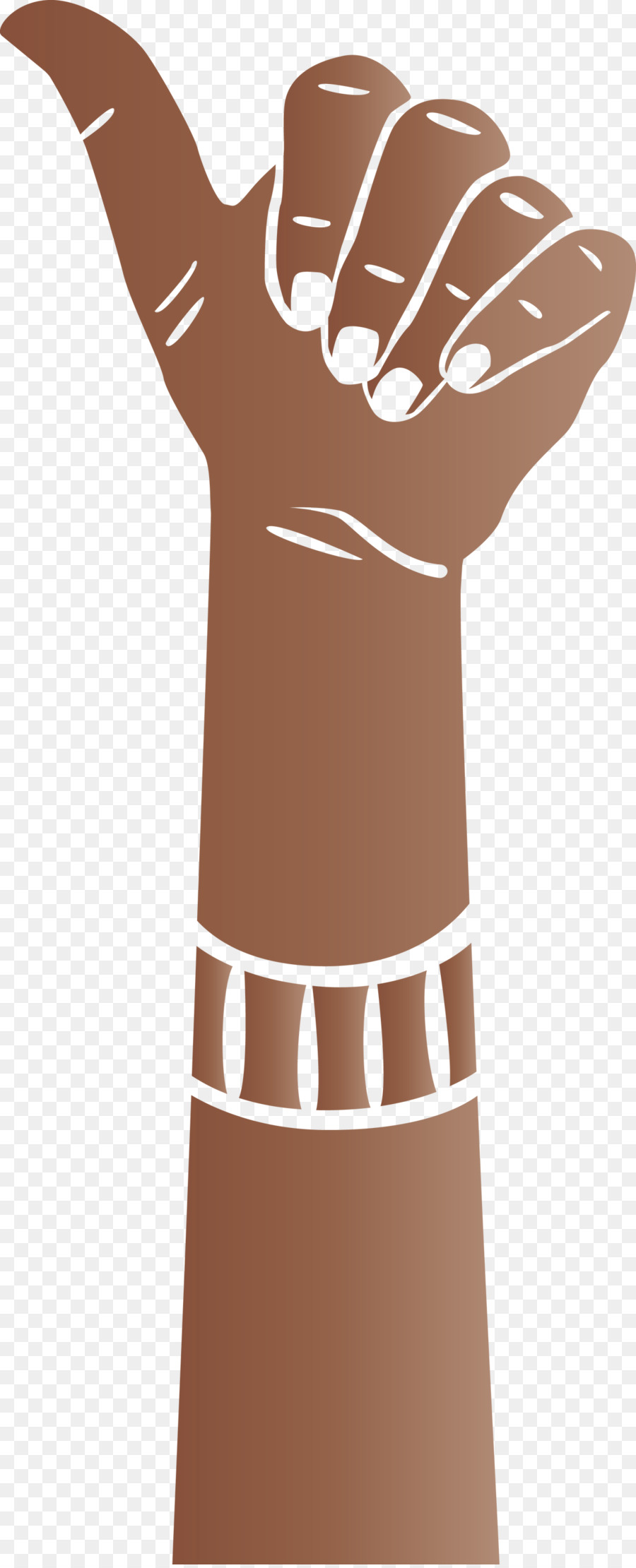 Mano Rosa，Gesto PNG