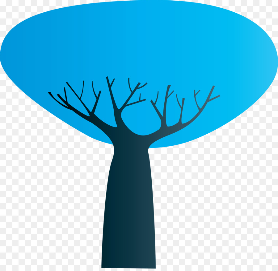 árbol Azul，árbol PNG