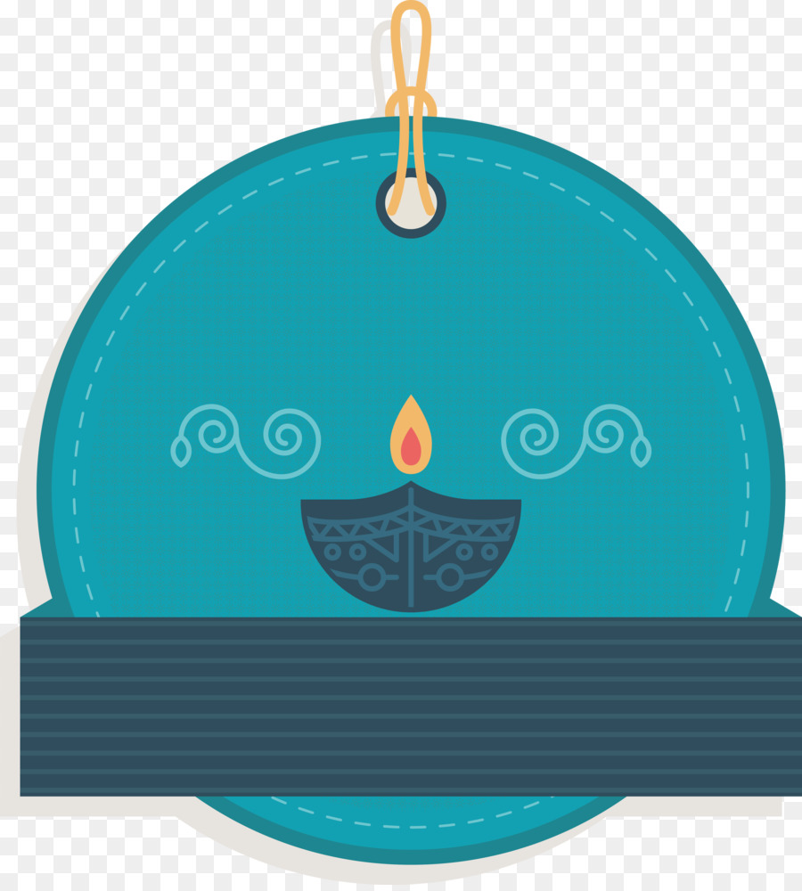 Adorno De Navidad，Turquesa PNG