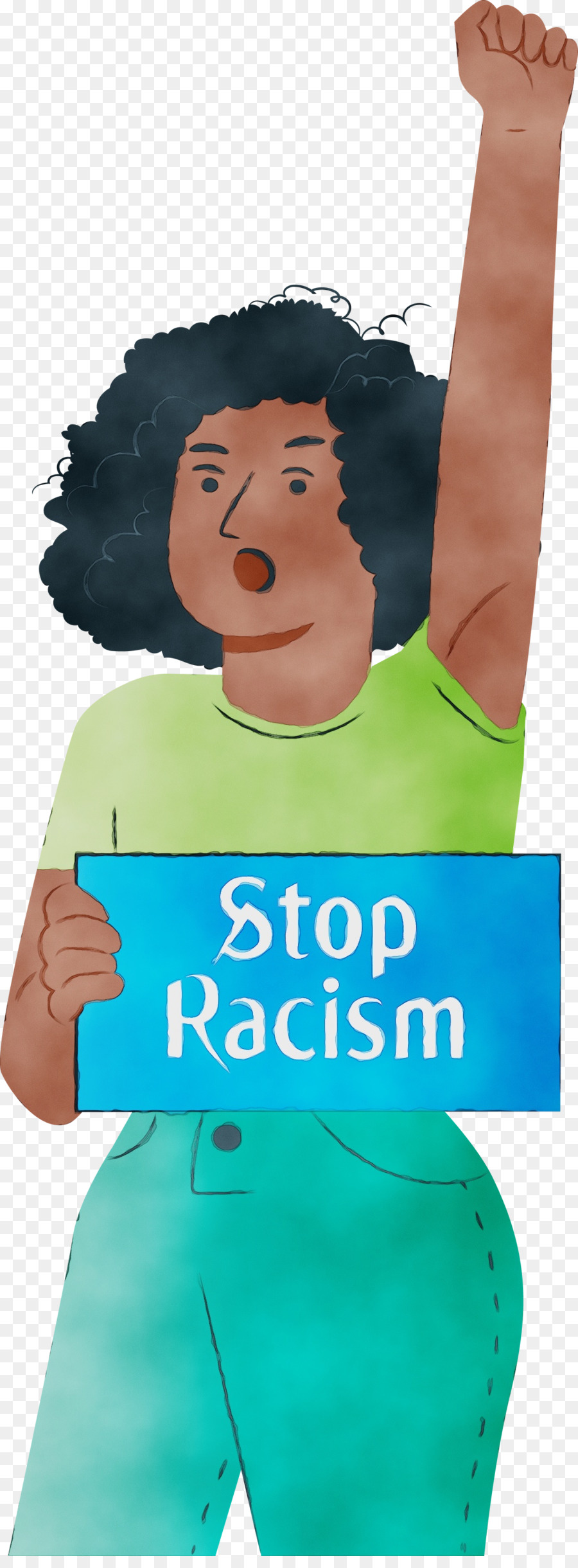 Detener El Signo Del Racismo，Protesta PNG