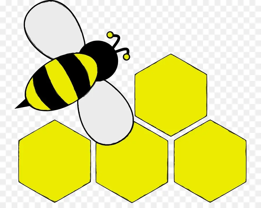 Abeja，Panal PNG