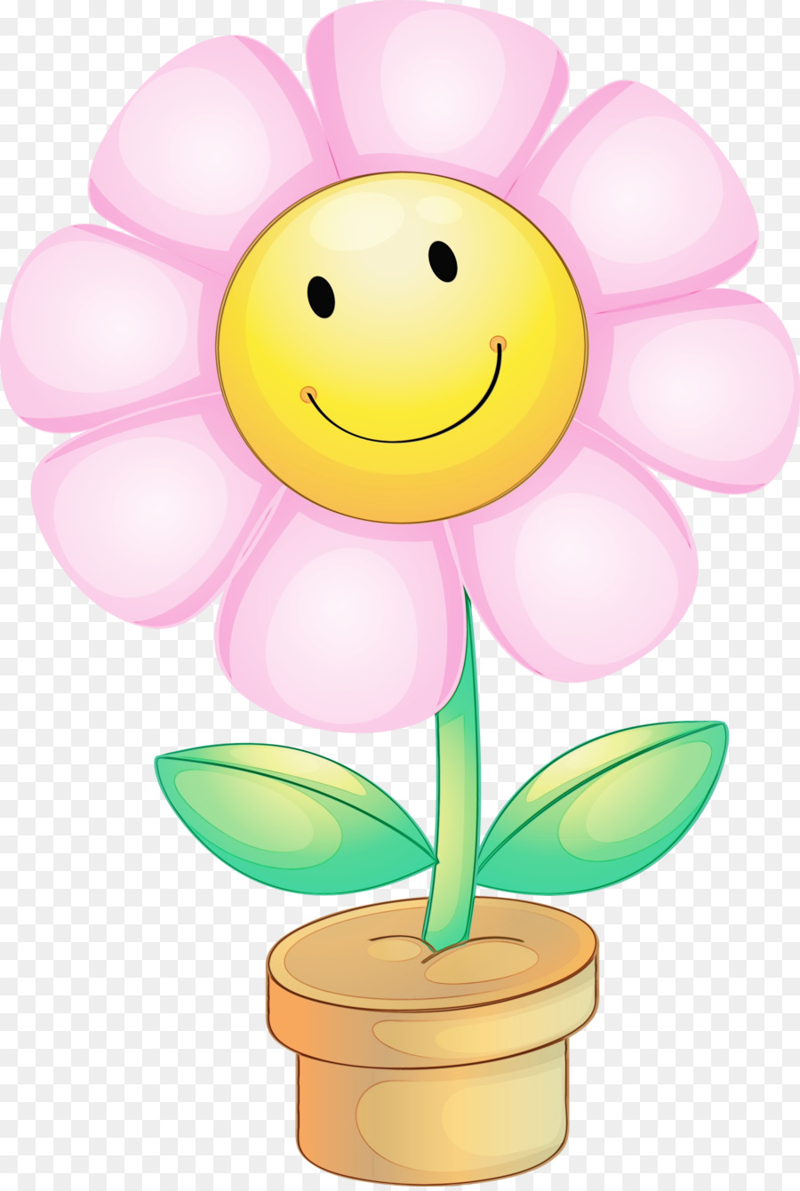 Flor Sonriente，Dibujos Animados PNG