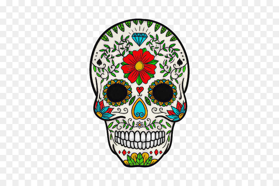 Día De Los Muertos，Calavera PNG