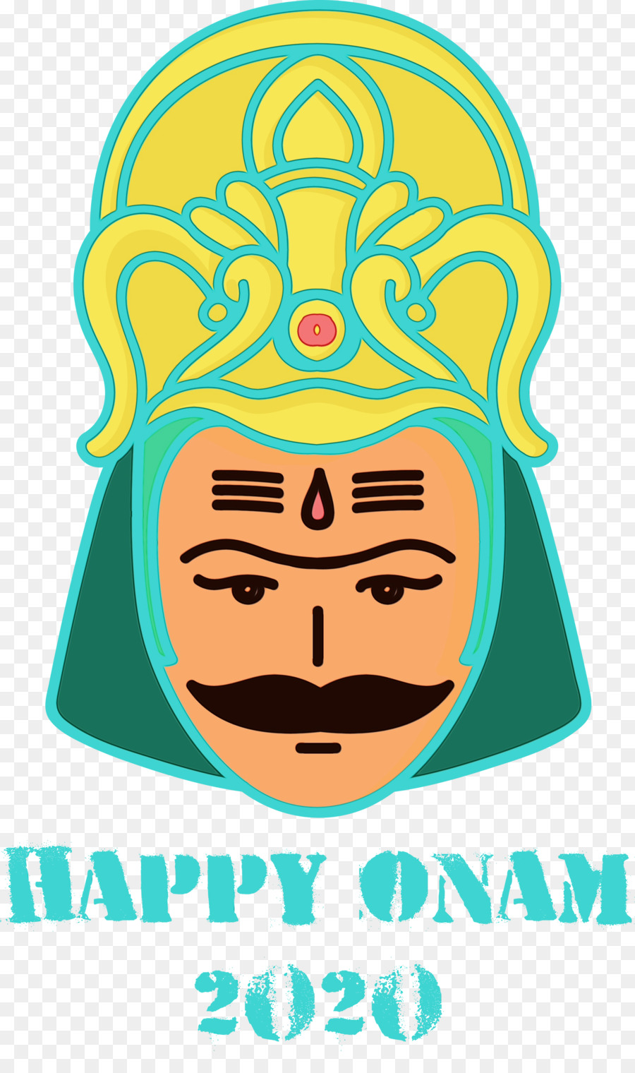 Celebración De Onam，Mascarilla PNG