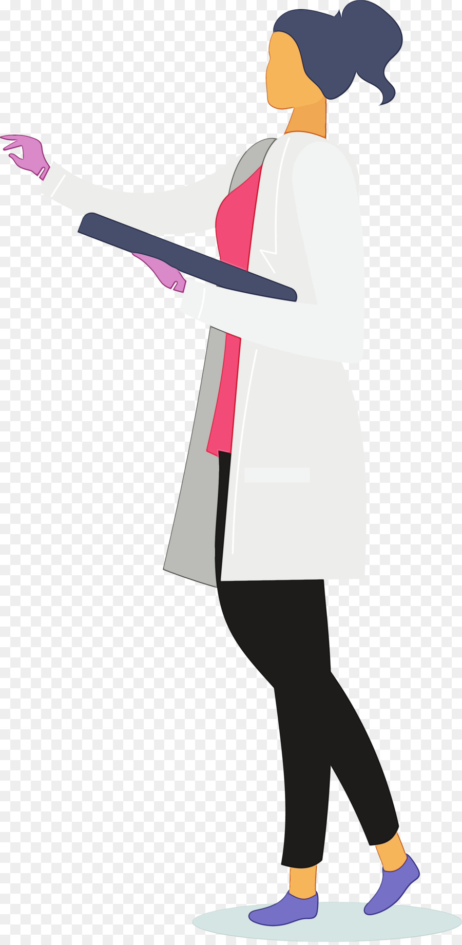 Ilustración Doctora，Médico PNG