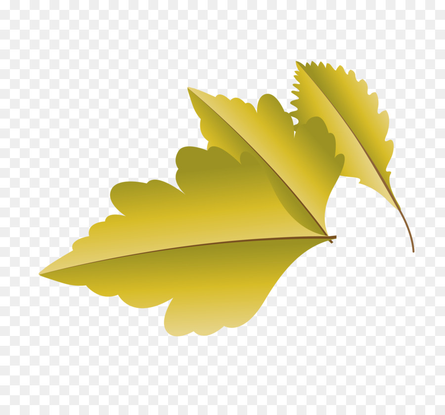 Hoja，Amarillo PNG