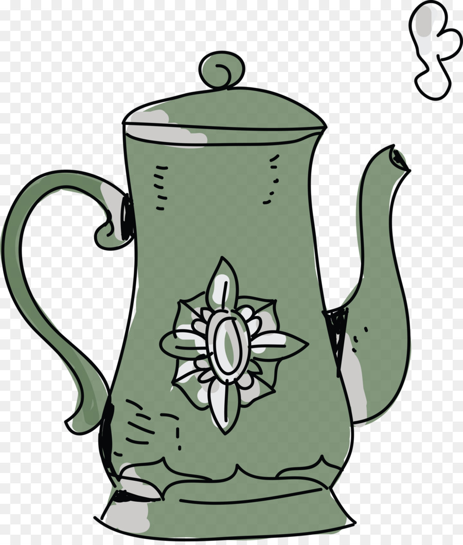 Hervidor De Agua，Taza PNG