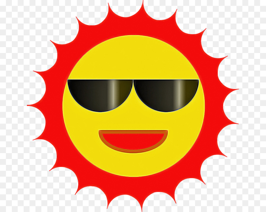 Sol Con Gafas De Sol，Verano PNG