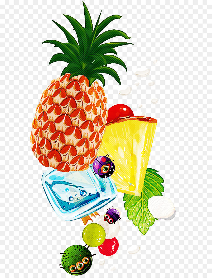 Piña，Cocina Vegetariana PNG