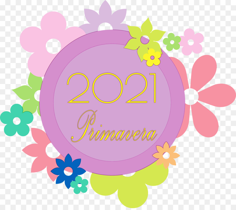 Diseño Floral，Circulo PNG