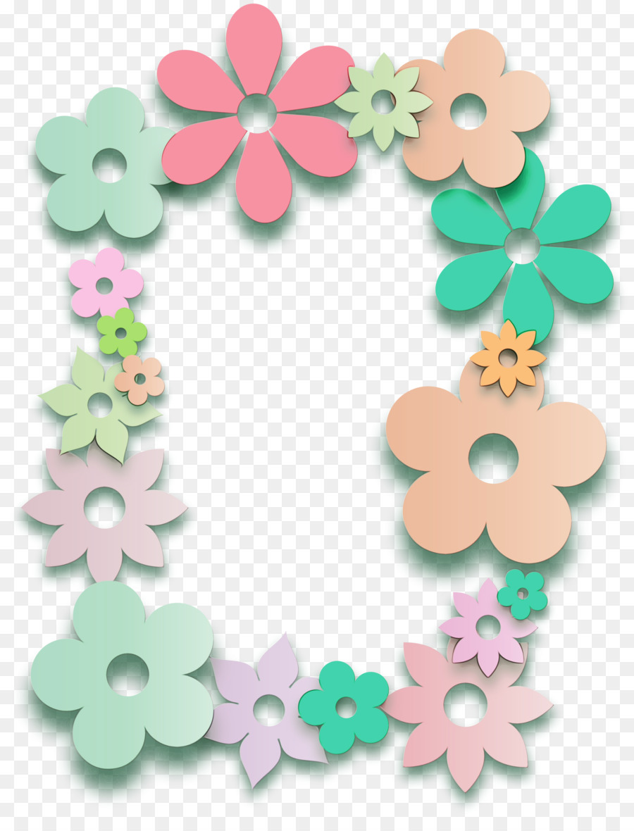 Diseño Floral，Verde PNG