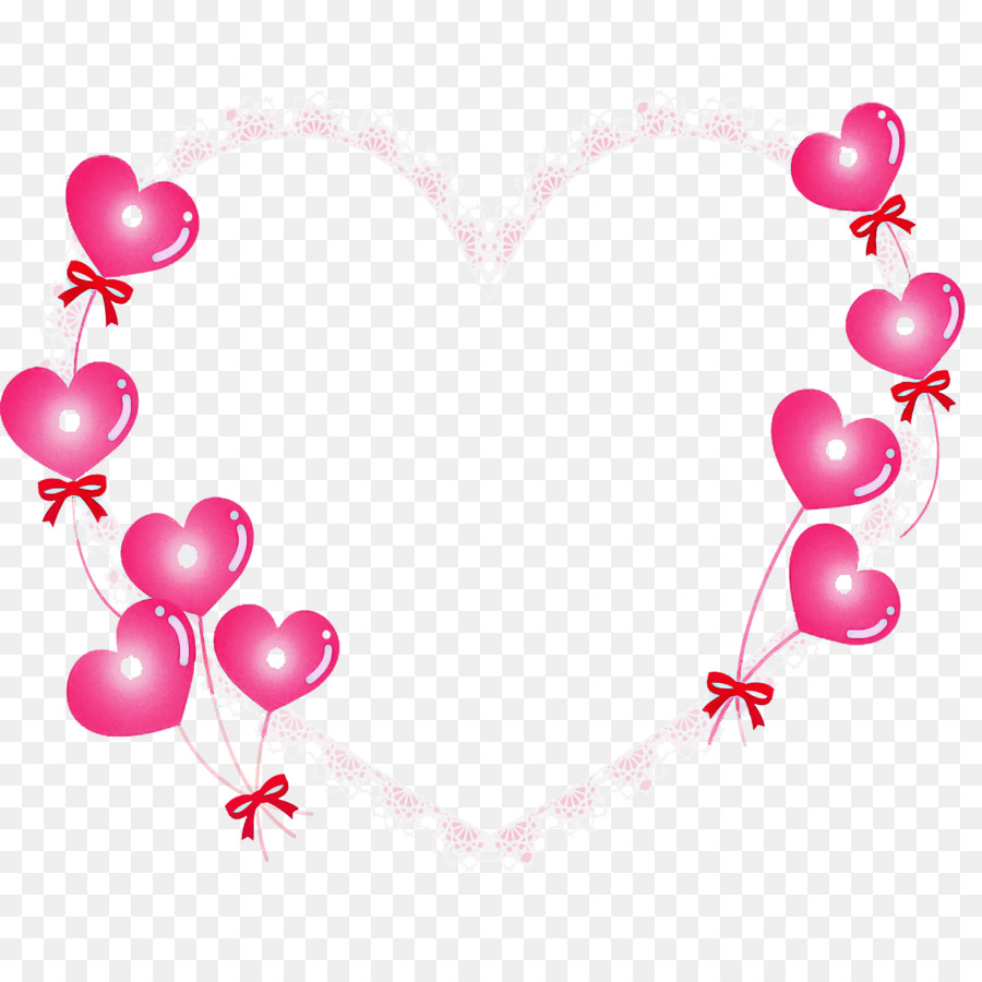 Globos De Corazon，Copas PNG