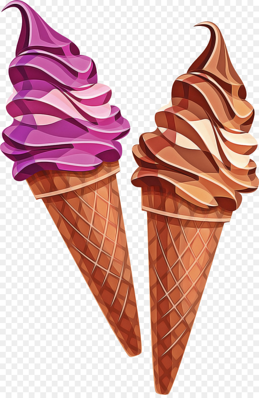 Cono De Helado，Helado PNG