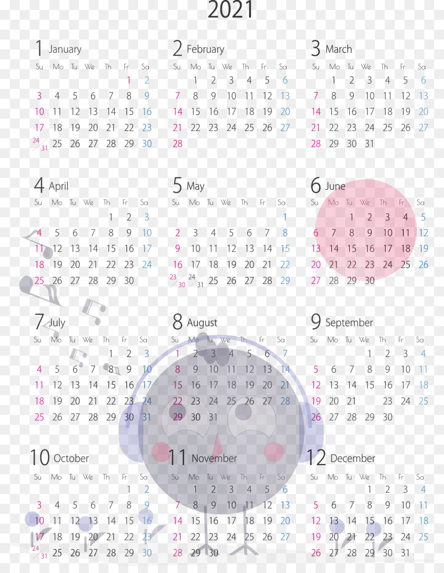 Sistema De Calendario，Morado PNG