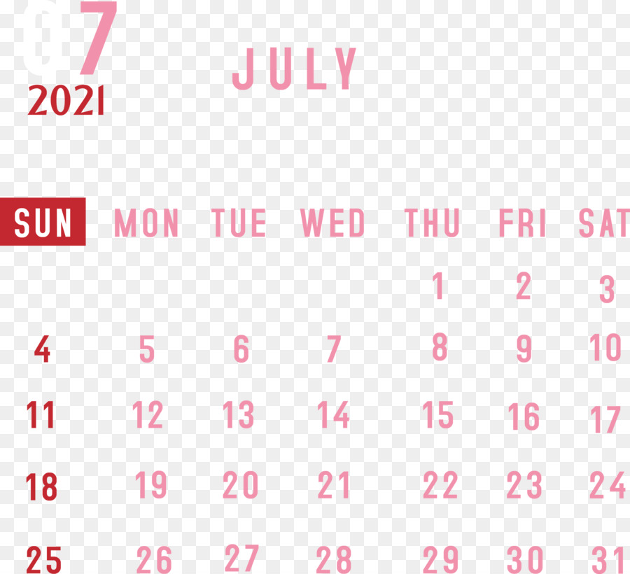 Calendario Junio 2021，Fechas PNG