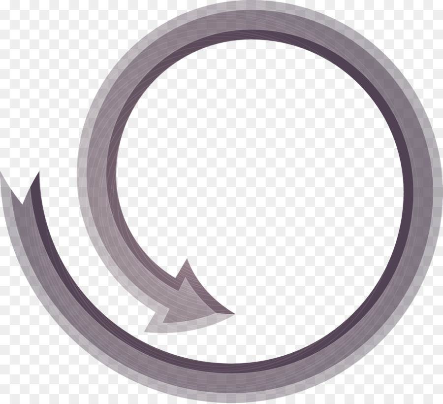 Flecha Circular Gris，Flecha Circular PNG