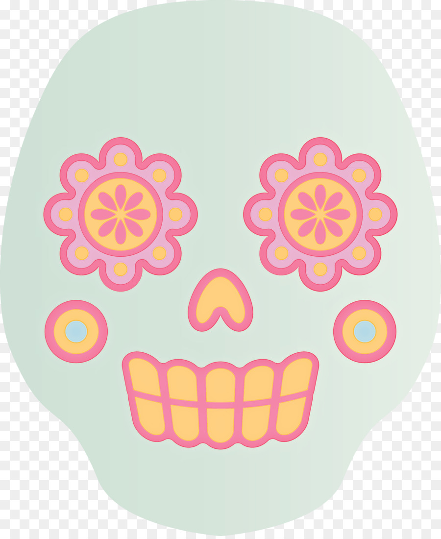 Calavera De Azúcar Azul，Calavera De Azúcar PNG