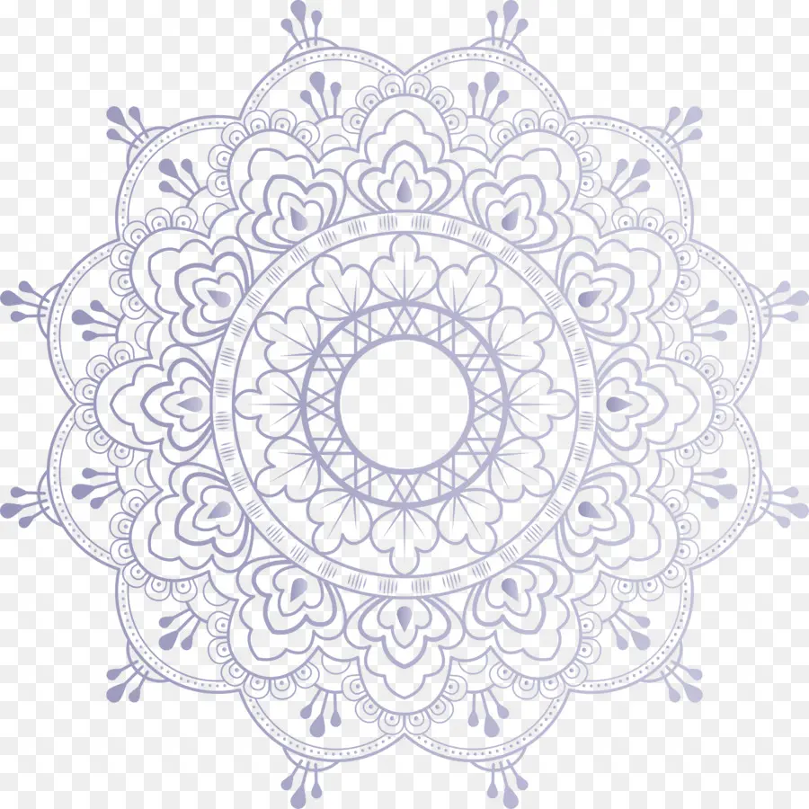 Mandala，Libro Para Colorear PNG