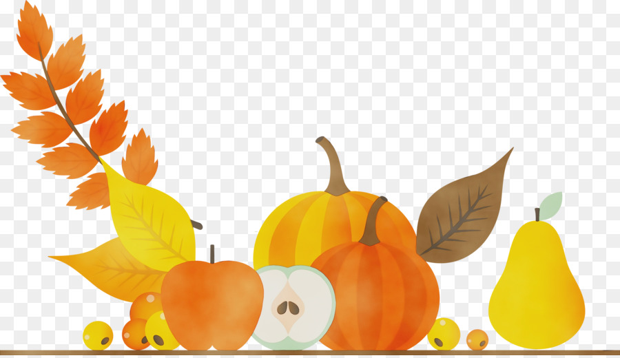 Calabaza，Feliz Día De Acción De Gracias Cerrado PNG