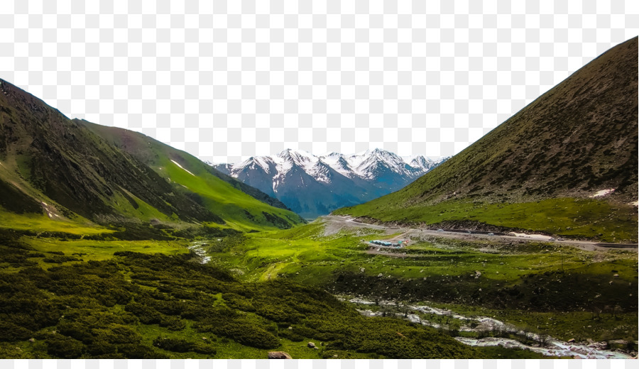 Paisaje De Montaña，Valle PNG