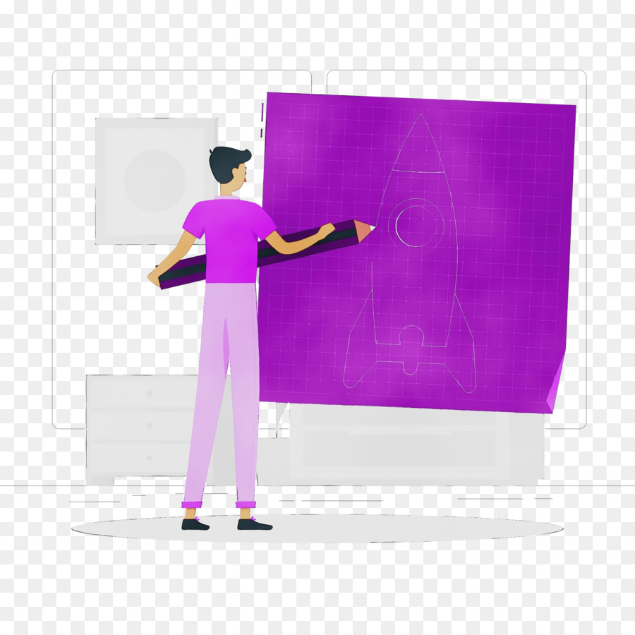 Medidor De，Morado PNG